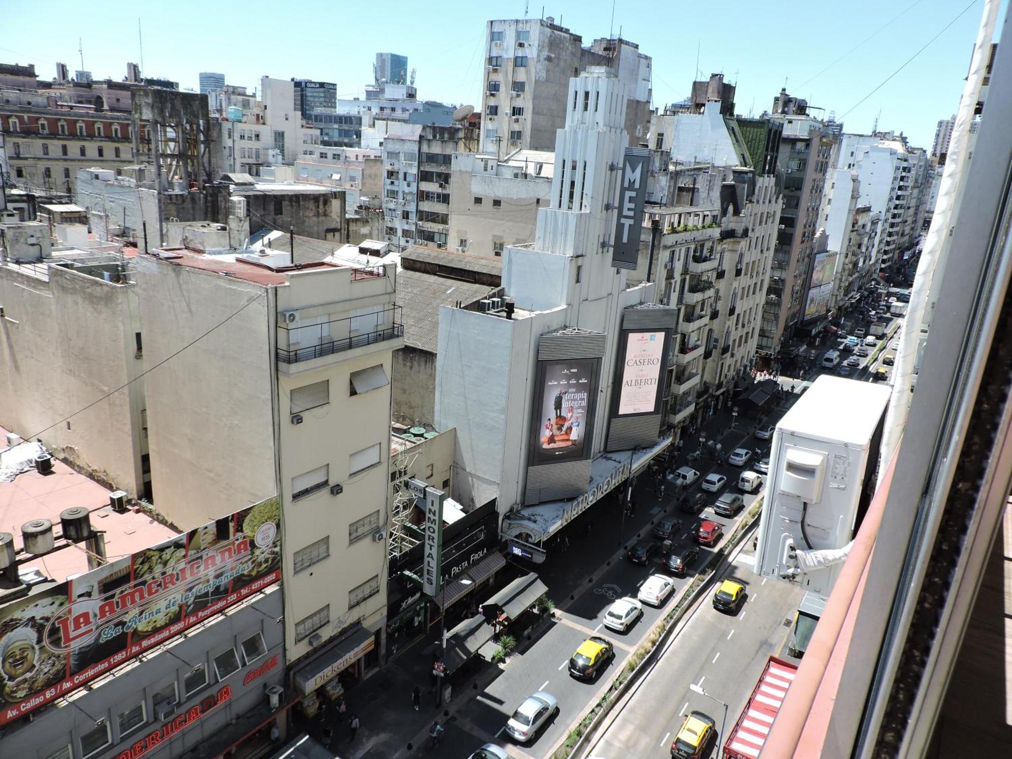 4 Ventanales Sobre La Avenida Corrientes Apartment Buenos Aires Ngoại thất bức ảnh